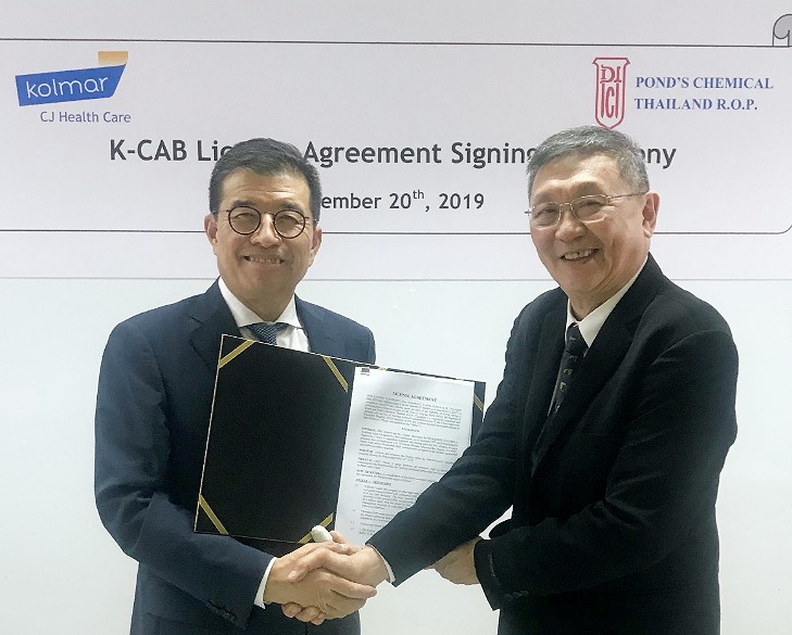 Korea's No. 30 new drug K-CAB advances to Thailand